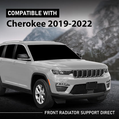 G-PLUS Front Radiator Support Direct Replacement Compatible with Jeep Cherokee 2019-2022 CH1225306, 68411365AA