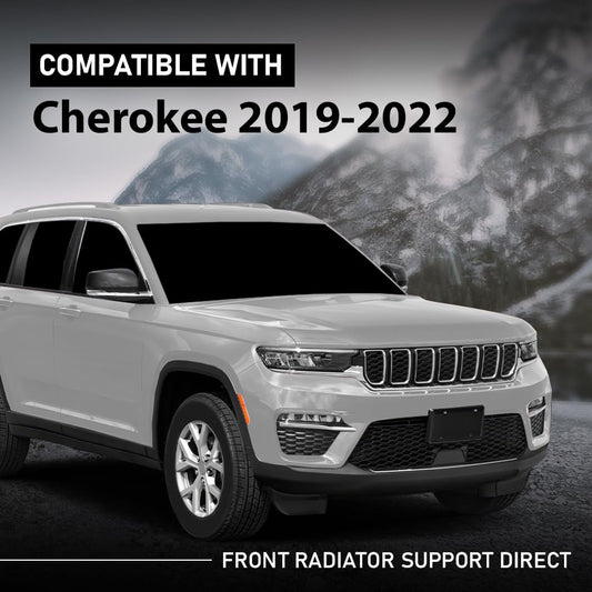 G-PLUS Front Radiator Support Direct Replacement Compatible with Jeep Cherokee 2019-2022 CH1225306, 68411365AA