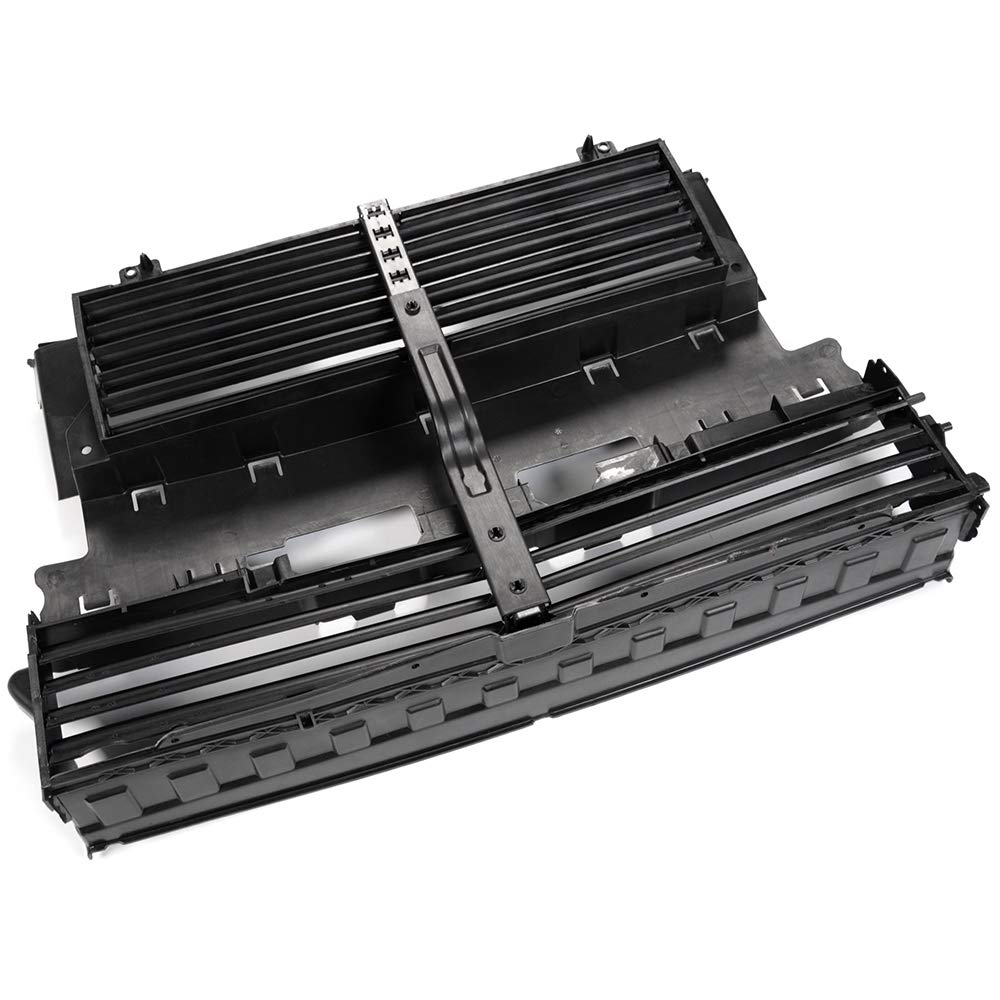 Front Radiator Control Grille Shutter Assembly without Actuator Compatible For Ford Fusion 2013 2014 2015 2016 DS7Z-8475-A