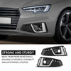 G-PLUS Pair Fog Light Cover, Compatible with Audi A4 S-Line / A4 Quattro / S4 2019, Bumper Grille Bezel, LH Driver & RH Passenger 2PCS, 8WD807681J, 8WD807682J