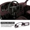 G-PLUS Dash Radio Cluster Trim Bezel Panel Compatible with Chevy Astro GMC Safari 1995-2005 15718197 Dark Red