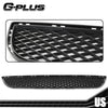 G-PLUS Front Bumper Lower Grille Grill Compatible with Buick Verano 2012-2017 Replacement for 22824481