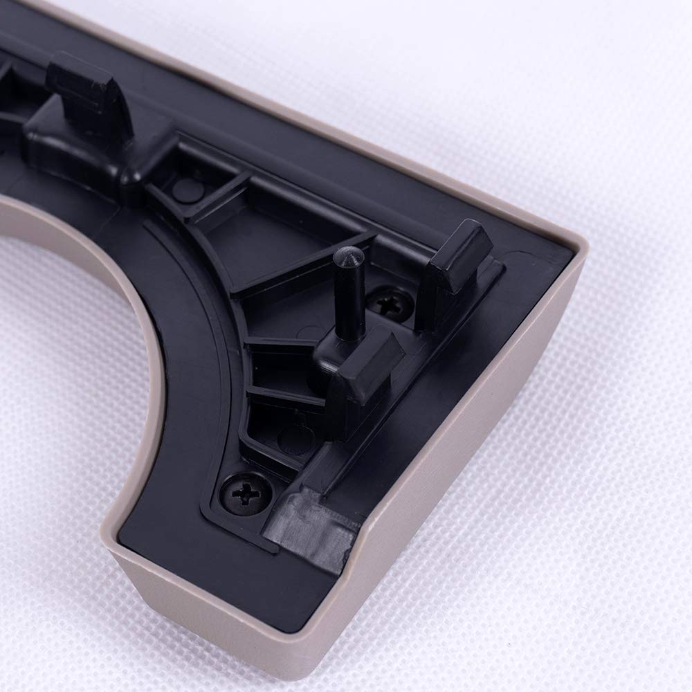 G-PLUS Center Console Cup Holder Compatible with Pad Medium Parchment Pebble Compatible with 2004-2014 Ford F150
