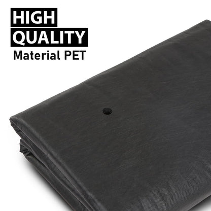 G-PLUS Hood Insulation Pad 1/2" with Clips Compatible with Chevy S10 1982-1993,Fit Chevy S10 Blazer 1983-1993 Black