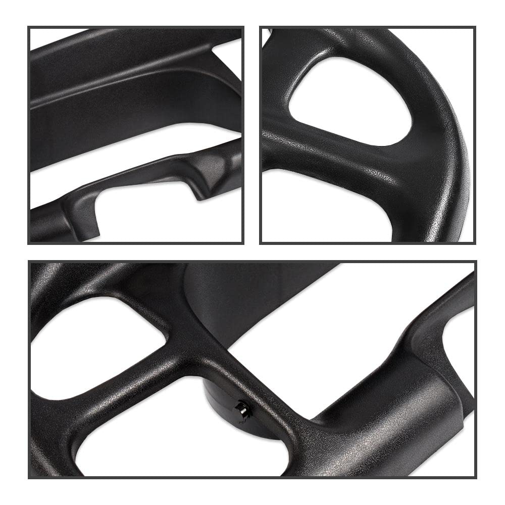 G-PLUS Dash Cover Bezel With 8 Clips Compatible with Dodge Ram 1500 1998-2001/ Ram 2500 3500 1998-2002#5GK51DX9AA, 5EU11DX9AB, 68042746AC, 998-15163 Dashboard Panel