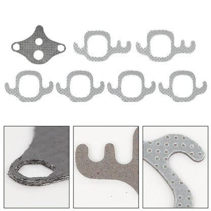 G-PLUS Head Gasket Set Bolts Compatible with Chevy S10 1996-2004/Fit Chevy Silverado GMC Sierra 1500 1999-2006/Fit GMC Savana Chevy Express 1500 1996-2006 4.3L 262CID V6 OHV HS9354PT-6, ES74034