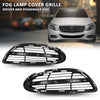 G-PLUS Front Bumper Fog Light Cover Bezel Left & Right Compatible with Benz S-Class W222 2013-2020 2228850224