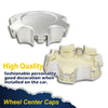 G-PLUS Wheel Center Caps Compatible with 03-07 Toyota Tundra Sequoia Replacement Hub Cap 4PC Kit, Silver