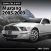 G-PLUS Dash Cover Compatible with Ford Mustang Base Model 2005-2009 Dark Gray