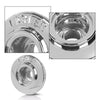 G-PLUS Dash Knob Bezels Air Brake Release Lighter Lights Wiper Gaskets Compatible with Galaxie/Ford Full-size 1962