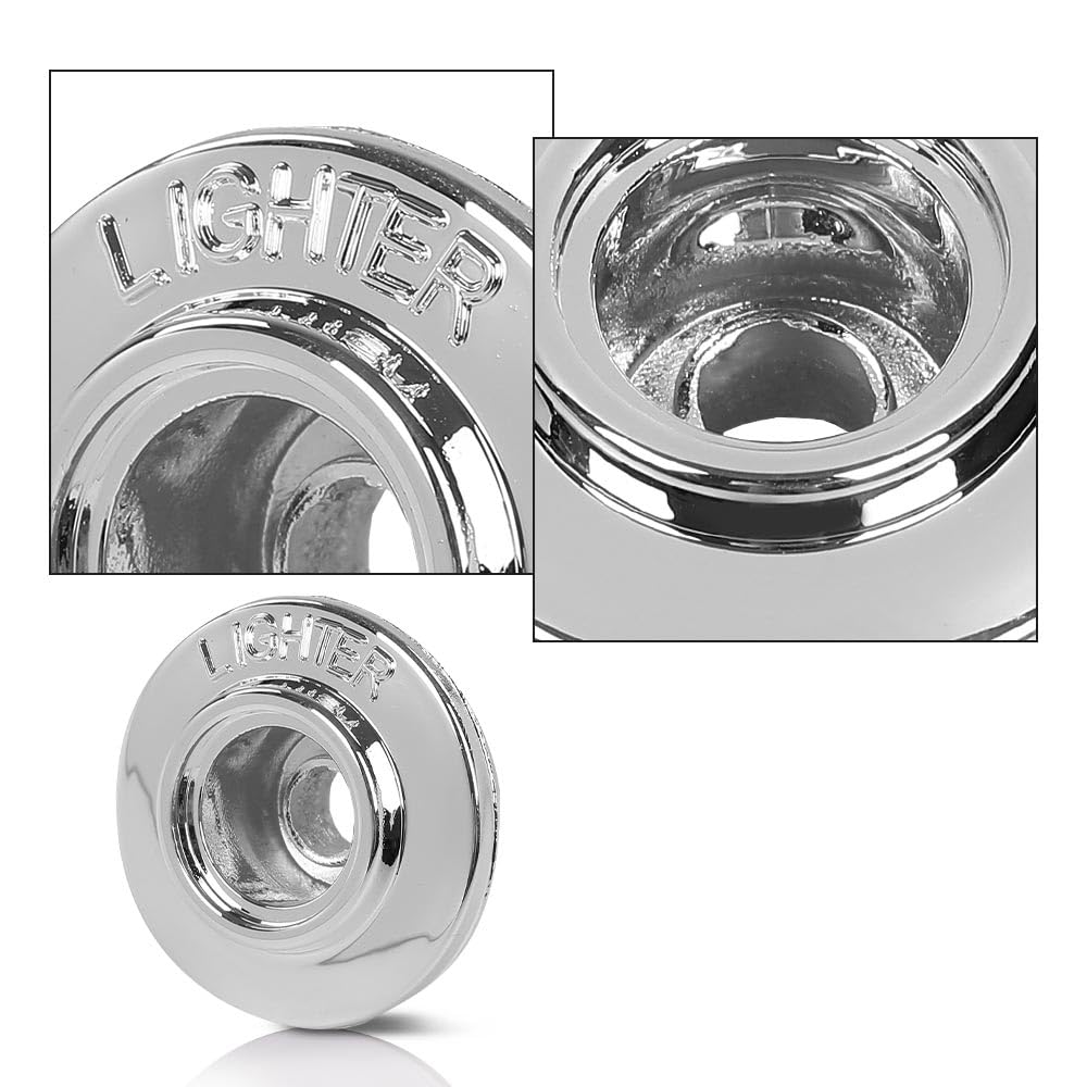 G-PLUS Dash Knob Bezels Air Brake Release Lighter Lights Wiper Gaskets Compatible with Galaxie/Ford Full-size 1962