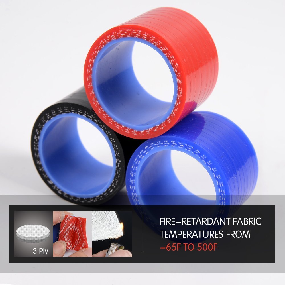 G-PLUS Silicone Radiator Hose Kit Clamps Compatible with Honda Civic Type R Blue Product Details