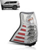 G-PLUS LED Rear Left Side Tail Light Assembly Rear Brake Lamp Taillight Compatible with LX GX460 2014-2023 8156160B11, LX2818116 Black