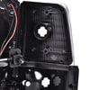 G-PLUS Headlights Fit 1992-1996 Bronco/1992-1996 Ford F150 F250 F350 Super Duty,97 9th Old Body Style Headlamps w/Corner Signal Clear Lens Chrome Housing Clear Reflector,faros delanteros