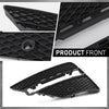 G-PLUS Front Bumper Fog Light Grill Covers Driver and Passenger Side Compatible with Benz ML250 ML350 ML400 ML550 4Matic Base 2012-2015 MB1039185 MB1038185 1668852922 1668852822