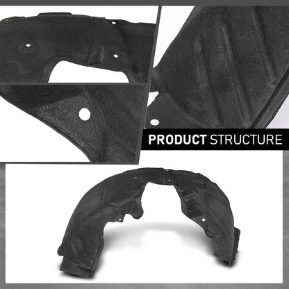 G-PLUS Pair Front Fender Liner Inner, Compatible with Ford Escape SE Sport Hybrid 2020/ Ford Escape 2020-2021, LH Driver & RH Passenger 2PCS, LJ6Z16102F, LJ6Z16103F