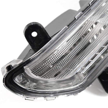 G-PLUS Front Bumper Fog Lights Compatible With 2013-2016 Ford Escape Kuga Driving Fog Lamps Driver & Passenger Pair Black Housing Clear Lens