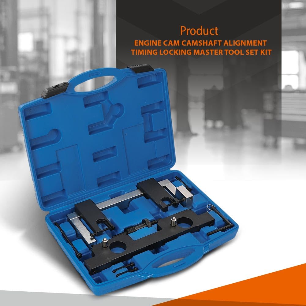 G-PLUS Camshaft Alignment Timing Locking Master Tool Set Compatible with BMW N20 N26 Engine Black