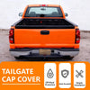 G-PLUS Tailgate Molding Cap Compatible with Chevy Silverado GMC Sierra Fleetside Base, SL 1999-2007 (Not fit Stepside Trucks) Spoiler Top Moulding Protector Cover 1593226 GM1909102