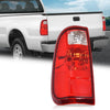 G-PLUS Tail Light Lamp w/o Bulbs Left Side Compatible with Ford F250 F350 F450 F550 Super Duty 2008-2016 BC3Z13405A, FO2800208 Red Lens Luces Traseras Faros Traseros Rear Brake Lamps Assembly