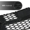 G-PLUS Front Bumper Fog Light Grill Grille Cover w/Silver Ring Compatible with Audi SQ5 / Q5 S-Line 2013-2017 8R0807681M, 8R0807682J