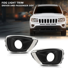 G-PLUS Fog Light Cover Trim for Jeep Compass 2011-2017 LH RH Product Details
