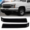 G-PLUS Front Grille Molding Primed, Compatible with Chevy Silverado 2003 2004 2005 2006 2007 Left Driver & Right Passenger Side Direct Replacement GM1212104 GM1213104