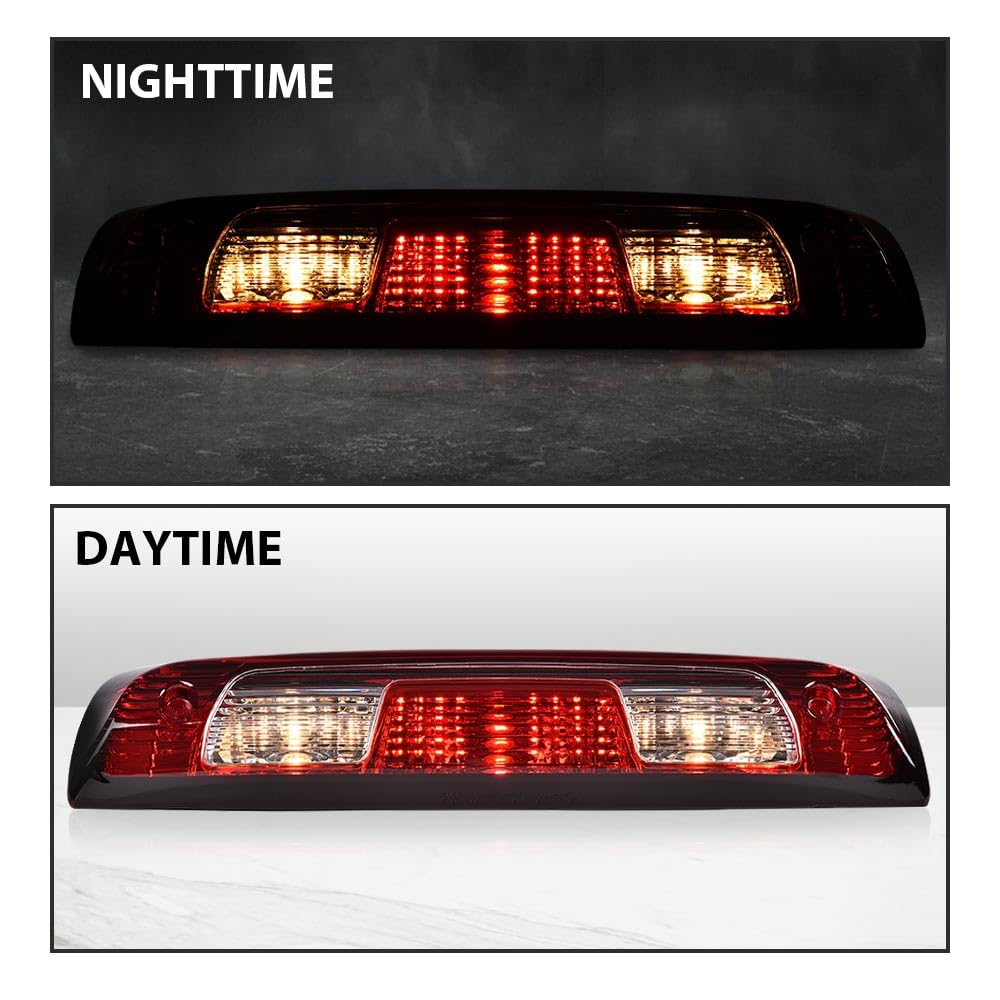 G-PLUS 3rd Third Brake Stop Light Cargo Lamp Compatible with Chevy Silverado GMC Sierra 1500 2500 3500 2015 2016 2017 2018 2019 2020 2021 84900397,2350916 Red