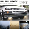 G-PLUS Fog Lights Lamp Left Right Compatible With 1999-2002 Chevy Silverado 1500/2500/Fit 2001 2002 Chevy Silverado 3500/Fit 2000-2006 Tahoe Suburban faros antiniebla(Yellow)