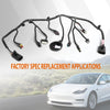 G-PLUS Front Radiator Support Fan Wiring Harness Compatible with Tesla Model 3 2021-2023 2567961-00-B Direct Replacement, No Modification Black