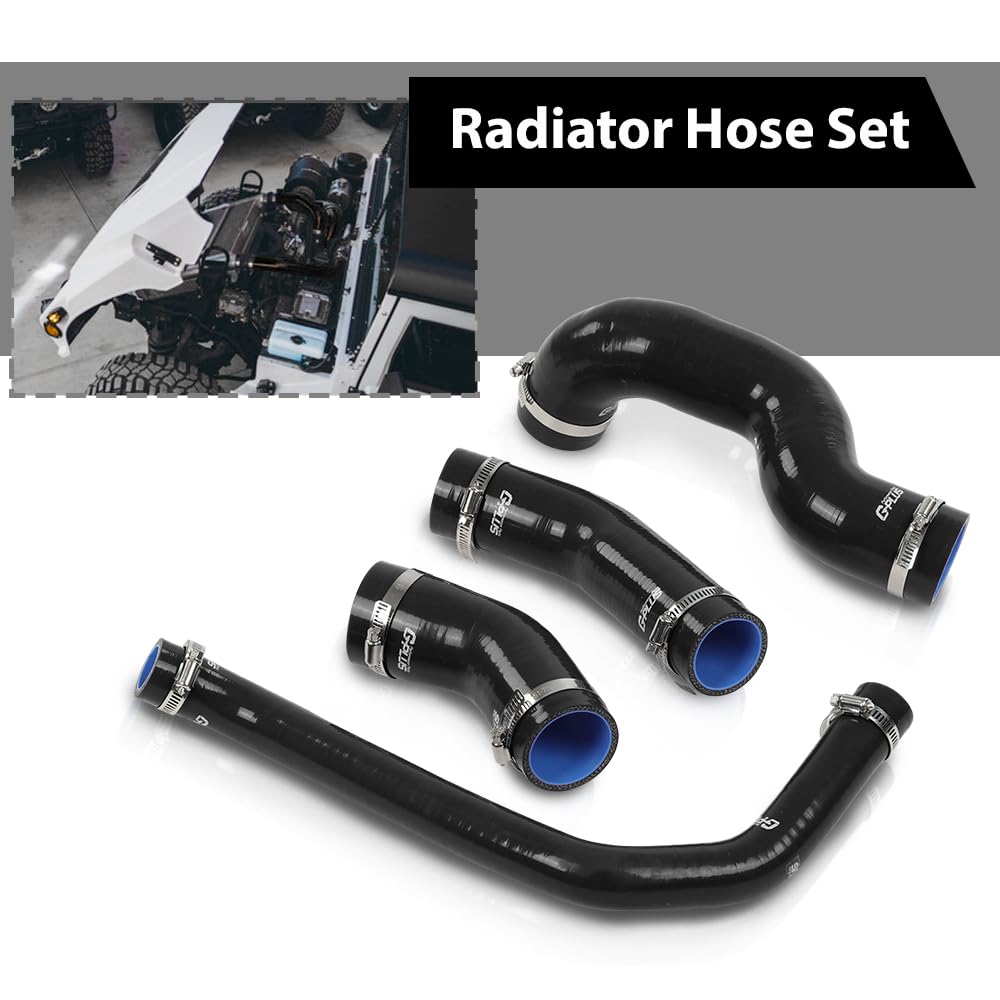 Silicone Induction Intake Hose Kit Clamps Replacement For Benz Smart Car Fortwo & Roadster 2008-2009 Black 1PCS