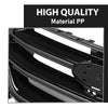 G-PLUS Front Upper Grille W/Camera Hole, Compatible with Ford Edge 2015-2018, Gloss Black, FT4Z8200DA, FO1200562C Black