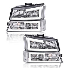 G-PLUS LED Headlights for Chevy Avalanche Silverado 1500 2500 3500 2003-2007