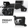 G-PLUS Fog Lights w/Bulbs Driver and Passenger Side Pair Clear Fit Toyota Tundra (submodel: Base, Limited, SR5) 2000 2001 2002 2003 2004 2005 2006 812100C010 812200C010 TO2593102 TO2592102