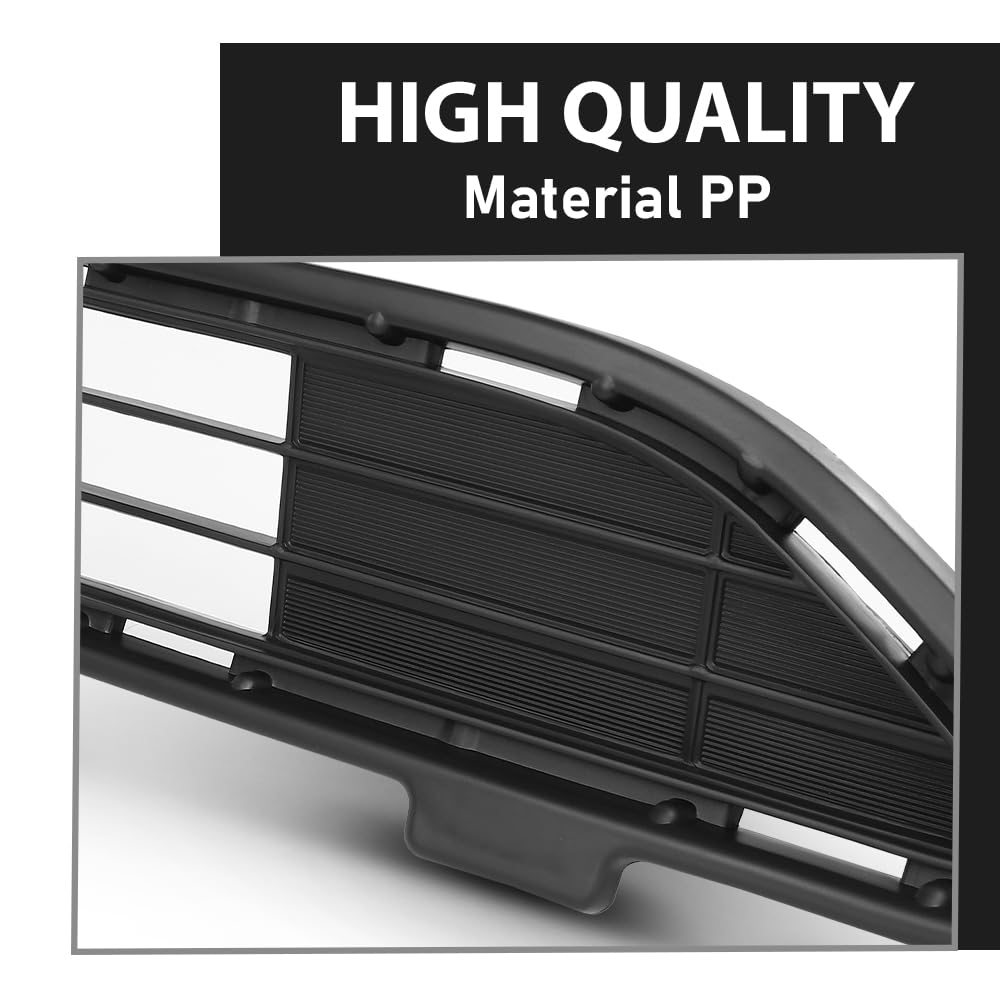 G-PLUS Front Bumper Center Middle Grille With Camera Option Compatible with Toyota Rav4 XLE LE 2016-2018 TO1036177 Grill