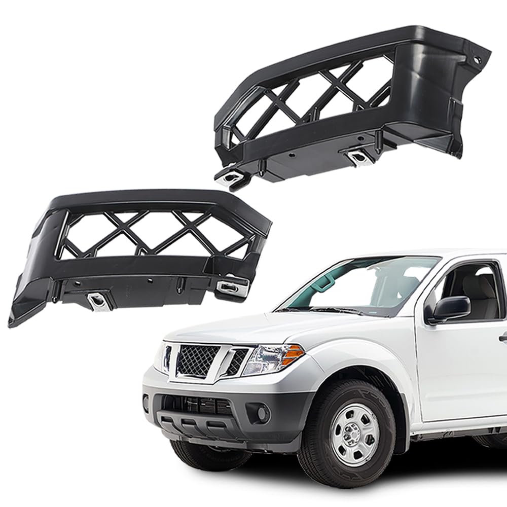 G-PLUS Front Left & Right Side 1pair Bumper Brackets Compatible with 2005-2021 Nissan Frontier/Compatible with 2005-2012 Nissan Pathfinder NI1043115, NI1042115