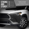 G-PLUS Front LH Side Bumper Cover Compatible with Toyota Corolla Cross 2022 2023 2024 2025 Fit XLE Models with Park Assist Only Black