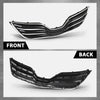 G-PLUS Front Grille Chrome Shell, Compatible with Toyota Camry XLE 2010-2011, 5310106190C0, TO1200325