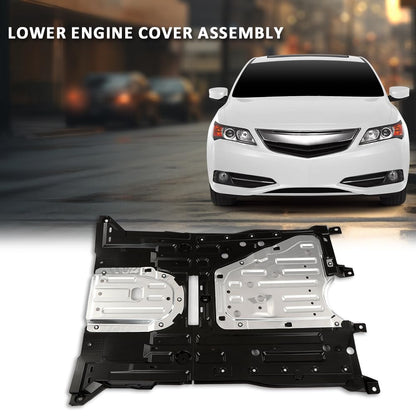 G-PLUS Engine Splash Shield Lower Engine Cover Assembly Compatible with Honda Civic 2012, Will Not fit MX and Si Trims,Fit Acura ILX 2013, Will Not fit 2.4L Engines 74110-TR3-A10 74110TR3A10