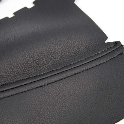 G-PLUS Front Door Armrest Leather Cover Center Console Compatible with 2009-2015 Honda Pilot,Door Panels Armrest Cover Skin Left & Right 2Pcs (Black)