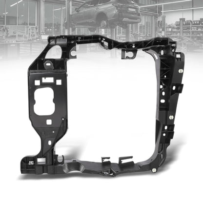 G-PLUS Front Right Side Intermediate Radiator Support Assembly w/ Bracket Compatible with Porsche Macan 2015-2018 95B805594 Direct OE Replacement Black