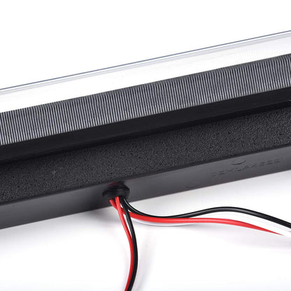 G-PLUS LED 3rd Brake Light High Mount Stop Light Compatible with Chevy Colorado/GMC Canyon 04-12 Cargo Light Lamp White Cover Black Bottom