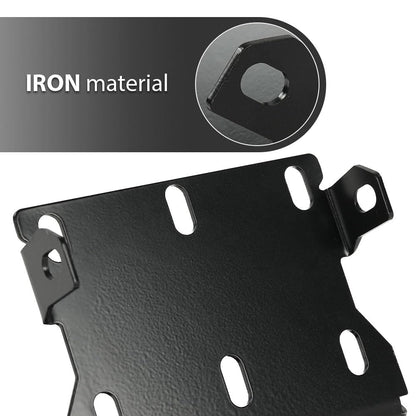G-PLUS Winch Mount Plate Bracket Compatible with Honda Foreman TRX500 FE FM 2014-2019 TRX500