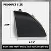 G-PLUS Front Wheel Arch Moulding Cap Cover Right Side Compatible with LR3 LR4 Black