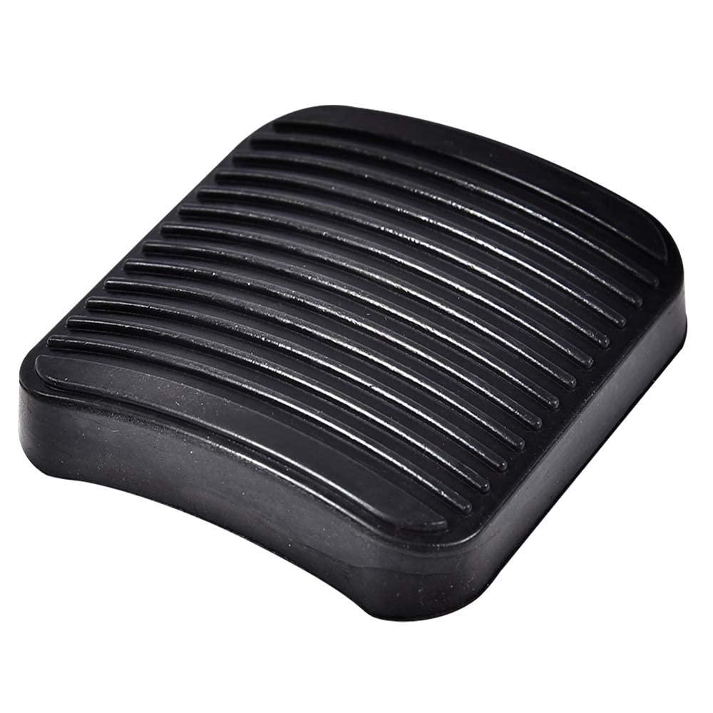 G-PLUS 2PCS Brake and Clutch Pedal Pad Kit 2pcs Compatible with 1987-2006 Jeep Wrangler TJ LJ,Fit 1987-2001 Jeep Cherokee XJ 20780 Black