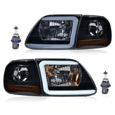 G-PLUS LED Headlights Corner Parking Lights for Ford F150 1998-2003