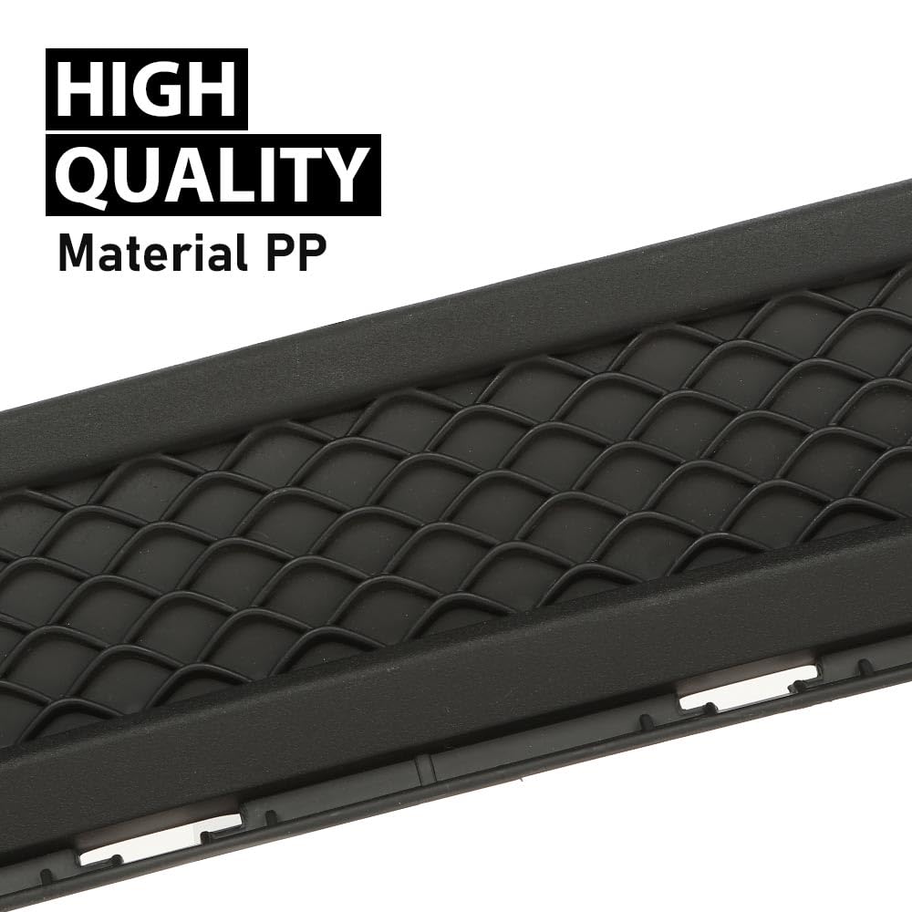 G-PLUS Rear Bumper Valance Compatible with Benz C-Class 2015-2016 2058856238 MB1195107 Black