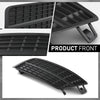 G-PLUS Fog Light Lamp Cover Black Hole Driver and Passenger Side Compatible with Cadillac SRX 2010-2016 GM1038126 GM1039126