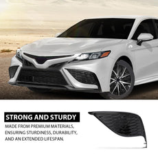 G-PLUS Fog Light Cover for Toyota Black Left Side Product Image