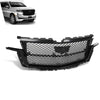 G-PLUS Front Bumper Grille Assembly Compatible with Cadillac Escalade 2021-2023 84830289 Gloss Black